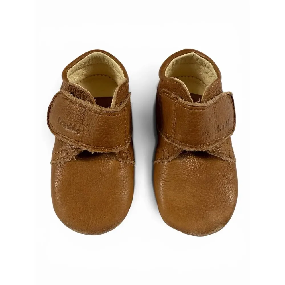 Froddo Prewalkers Leather First Walker Shoes Cognac EU 19 / US 4 toddler